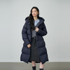 NEELLY纳俪商场同款冬季新款宽松休闲长款羽绒服女90鹅绒保暖外套N25124L03324 商品缩略图2