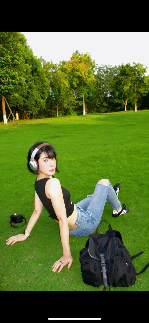 Gucci 黑色 尼龙 降落伞 双肩包 商品图2