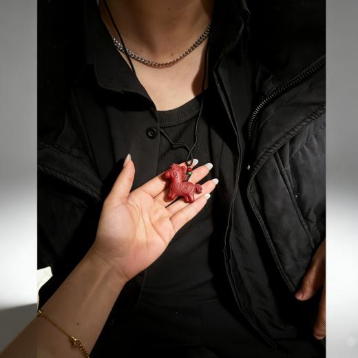 春节期间！2.9日到2.23日停发  国潮敦煌古法传承 · 合香珠-敦煌七彩马上有钱系列 商品图3