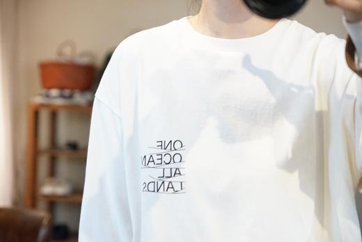 nanamica基础款字母T恤 商品图2