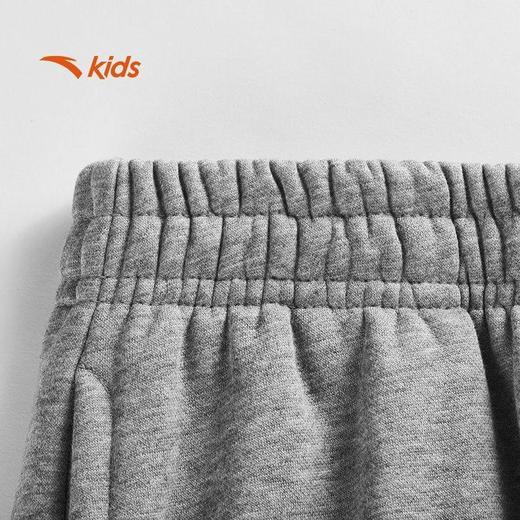 安踏儿童针织运动长裤加绒男小童防风保暖舒适休闲运动长裤352549757L 商品图2