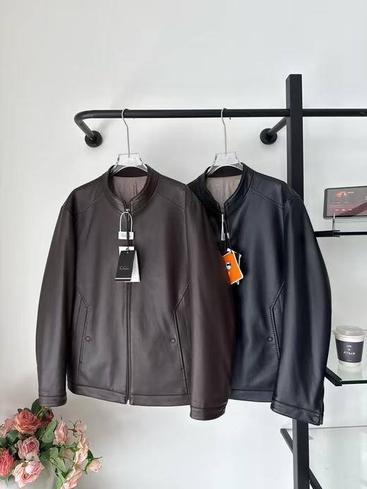 雷军同款沙驰莱赛尔蛋白皮＋90白鹅绒石墨烯羽绒皮衣 商品图14