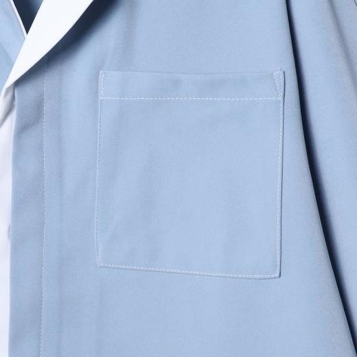 7003SDSA秋冬新款痞帅男装优雅法式叠穿拼接长袖衬衫简约百搭衬衣时尚 商品图3