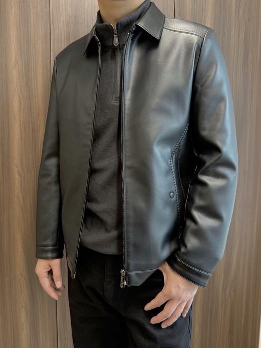 雷军同款沙驰莱赛尔蛋白皮＋90白鹅绒石墨烯羽绒皮衣 商品图13