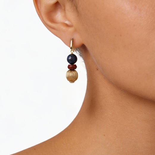 BM大英博物馆限量联名系列 | 青金祈愿耳环 商品图2