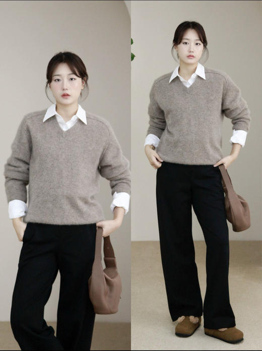 18-4 极限特惠 自留 怒推 小禾 三色加绒加厚直筒裤 保暖显瘦 神裤 自留8码 商品图9