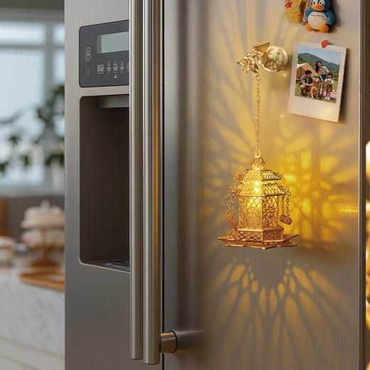 朱炳仁铜 | 浮光跃金挂件 冰箱贴 双用 商品图2