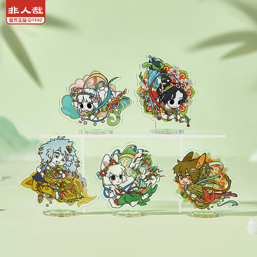 《非人哉官方店》四季笙歌Q版亚克力立牌盲盒动漫周边原创桌面小摆件 商品图2