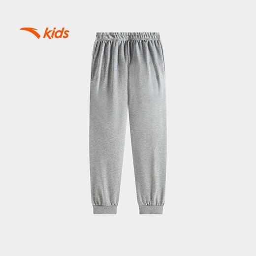 安踏儿童针织运动长裤加绒男小童防风保暖舒适休闲运动长裤352549757L 商品图1