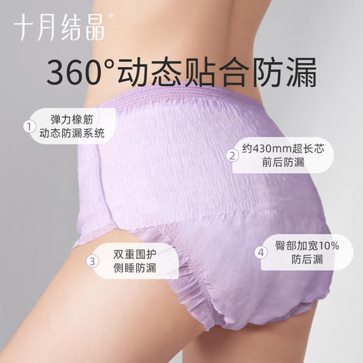 安睡裤卫生巾女经期用防漏产妇安睡裤拉拉裤姨妈巾安心裤 商品图3