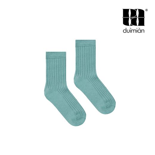 duimian对面纯色中筒袜 商品图0