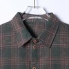 33261SDSA男士秋冬新款痞帅男装韩版简约撞色格纹格子设计长袖衬衫百搭 商品缩略图2