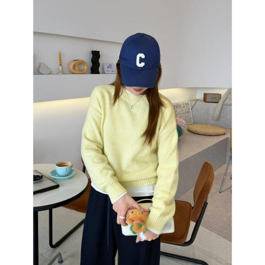 2601115    ch** 26春 “马卡龙”圆领针织衫 商品图2