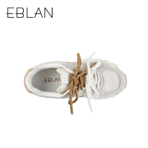 【上新】伊伴2026春季潮流撞色个性街头增高显高老爹鞋B26160051 商品图2