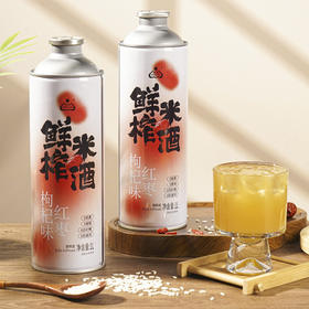 【鲜榨米酒酒酿糯米醪糟汁】甜米酒月子酒多口味规格 清甜爽口米酒