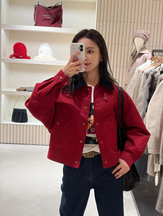 小禾同款“马上蜂猴”新年红运纯棉服夹克 商品图12