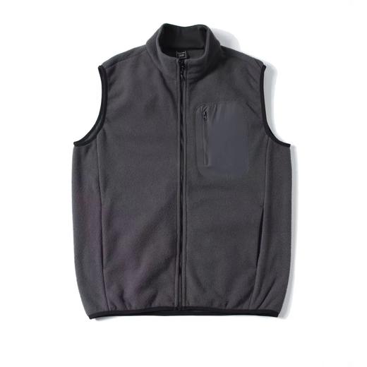 摇粒绒马甲男女户外运动轻量保暖透气抓绒衣加绒马甲秋冬！ 商品图2