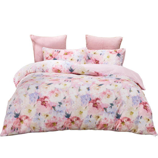 多喜爱 印花牛奶绒套件【不起球 不掉毛】【 A类高克重】【柔软舒适 抗静电】凝香 商品图5