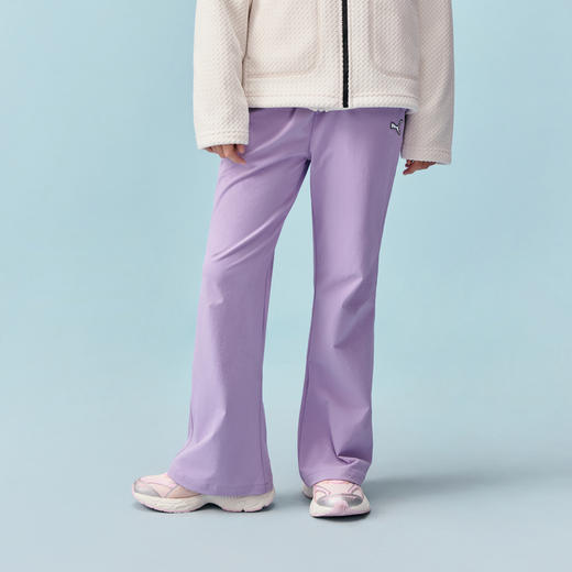 PUMA彪马官方正品 新款儿童女童秋冬季长裤喇叭裤弹力舒适时尚 商品图1