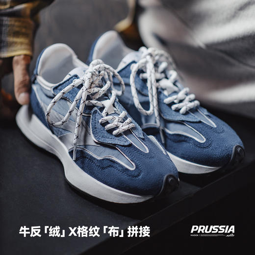 马登复古慢跑鞋2026年新款轻便透气运动阿甘休闲鞋男百搭老爹鞋子 商品图2