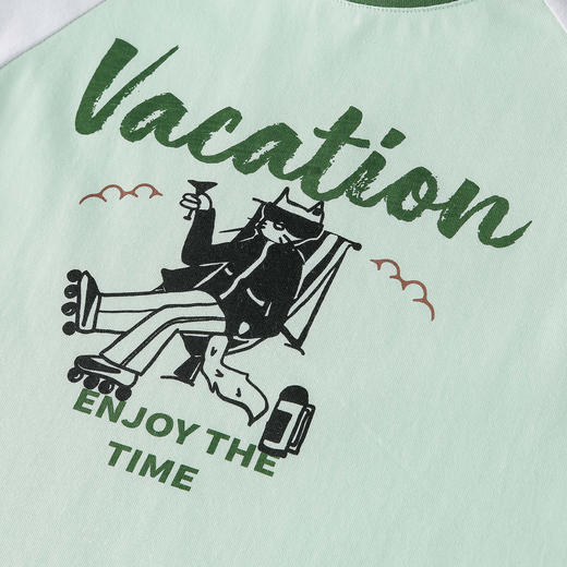 【10A抗菌纯棉】棉花堂春款酷猫绵绵童装长袖T恤- FA61009 商品图10