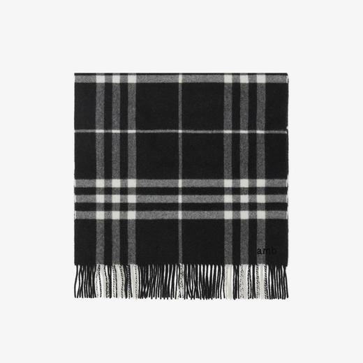 BURBERRY 巴宝莉 男女通用宽格纹羊绒围巾 格子 8094739 C1343 商品图2
