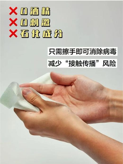 全新升级❗秋冬出行必备❗❗0酒精配方❗❗母婴友好❗❗ |『Ecowish 除病毒手口湿巾』 商品图3