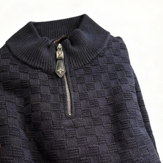 v的羊毛羊绒混纺的针织衫。 商品图8