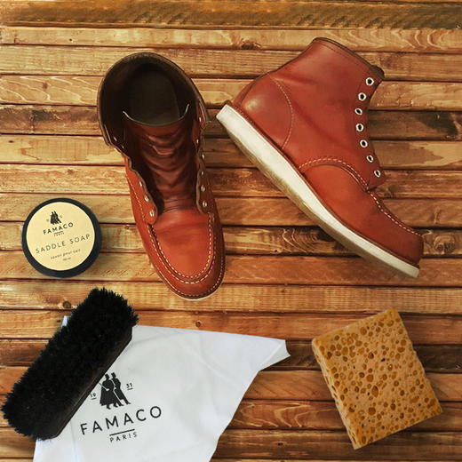 法国进口Famaco皮革清洁皂玻璃油鞋油0303 商品图4