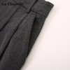 天猫同步【垂感通勤西裤】拉夏贝尔/La Chapelle实穿百搭/长期主义高腰压褶通勤显瘦休闲长裤 商品缩略图2