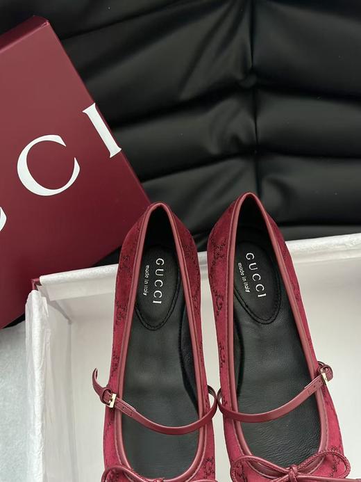 古驰 红色水晶芭蕾舞鞋（DBG） 商品图3