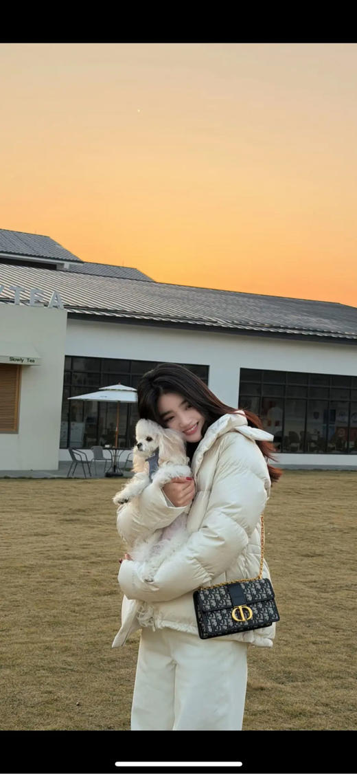 Dior 蒙田30 老花 中号 斜挎包 商品图2