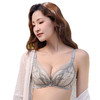 ZYQ-501  性感蕾丝内衣纯欲镂空薄款透气舒适软钢圈上托聚拢调整型法式文胸（单件） 商品缩略图4