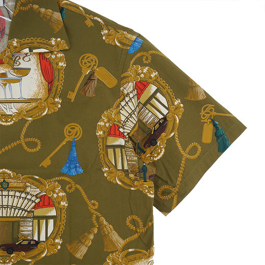 Drole De Monsieur La Chemise Grand Hotel 法式印花短袖衬衫 商品图2
