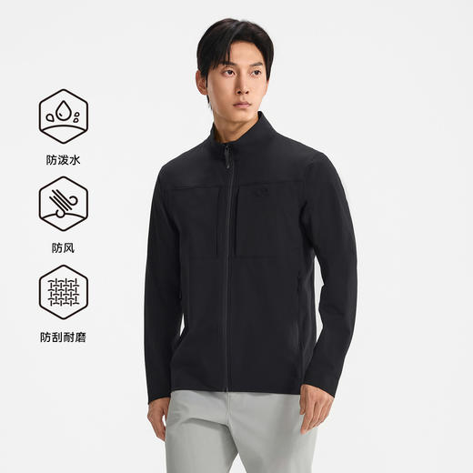 【P系列】伯希和户外软壳衣男新款CORDURA耐磨防泼水徒步登山外套 商品图2