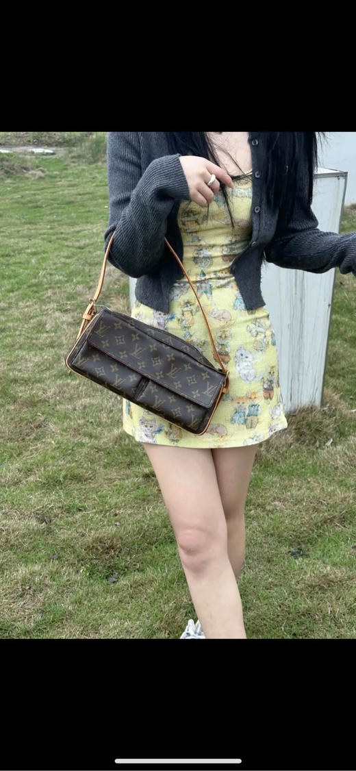 Lv vivacite 老花 骆驼包 商品图2