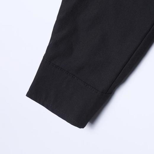 6984SDSA男士秋冬新款痞帅男装韩版休闲纯色系带设计长袖衬衫百搭宽松 商品图4