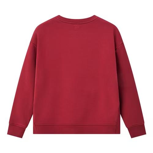 佐丹奴女装25年新款多富绒精致绣花圆领卫衣05325602 商品图2