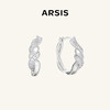 ARSIS｜纯真年代系列 复古交织飘带耳环 商品缩略图1