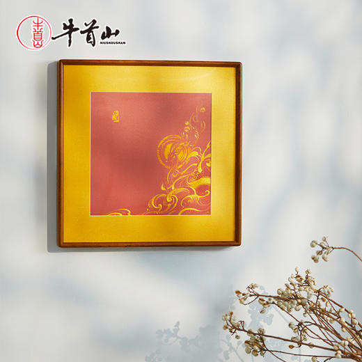 牛首山文创非遗苏绣成品刺绣客厅书房门店摆件挂画南京纪念品礼物 商品图1