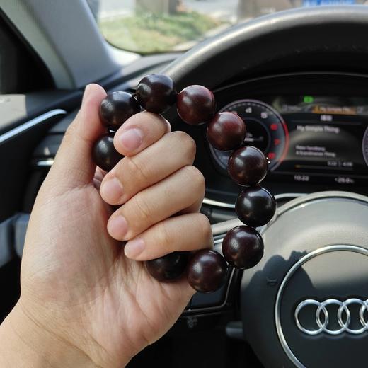 .印度南部百年老料！！小叶紫檀2.0手串  自己收的原木，自己车的。所以价格低！！ 商品图3