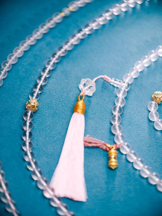 迷罗元和堂 粉水晶多圈带计数器 珠径0.8 【器悟雅玩】 商品图3