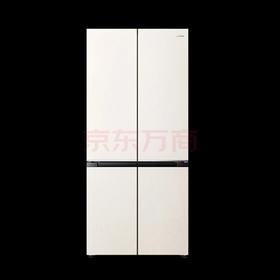 美的（Midea）冰箱503升十字四门纯平全嵌温湿精控净味保鲜大容量智能家用大冰箱BCD-503WUSGPM云海米