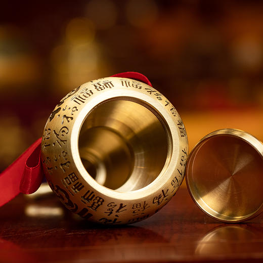 百福葫芦铜摆件客厅玄关装饰办公室开业送礼 商品图3