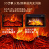 【居家美学❗️骆驼3D动态火焰取暖器】即开即热，驱赶严寒，温暖常相伴！仿真火焰山暖风机家用小型壁炉节能暖气炉台式电暖气 商品缩略图3
