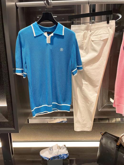 夏季男士针织短袖，面料非常舒服透气的，科技纱线，快干透气!M222103 商品图4