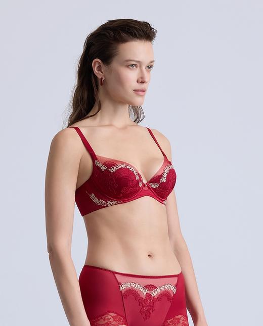 爱慕25AW日照金山开运系列软托无纺布文胸 商品图1