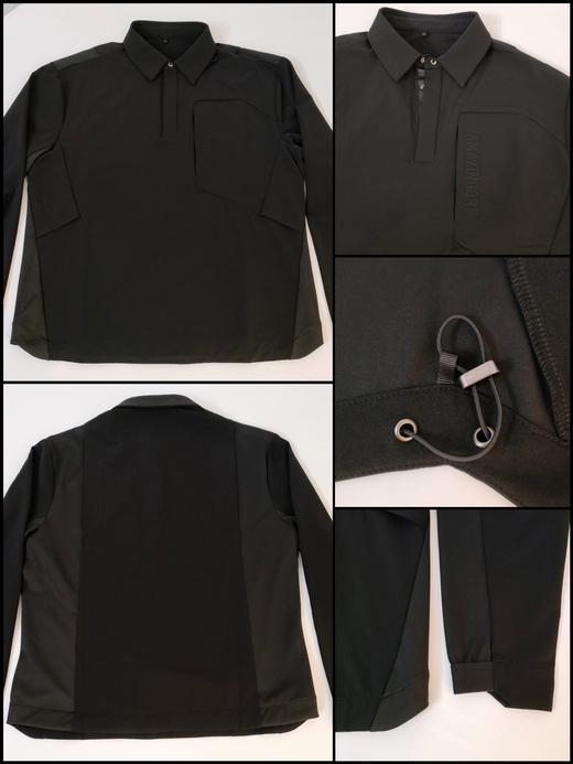 秋冬新款男士长袖来啦！渠道高品质❗️版型，做工，皆是顶级，保证你上身的舒舒适，有型😎！里外里都是最无敌的存在 ，平铺你们看下，按头安利款，毫不夸张的说，无敌爆款！ 商品图2