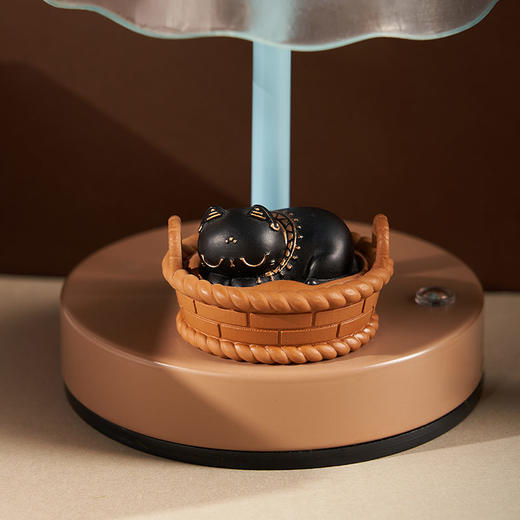 大英博物馆 盖亚·巴斯特系列 慵懒安逸萌猫 氛围灯摆件 商品图2