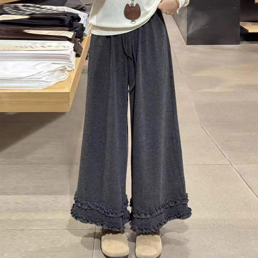 慵懒木耳边糯米裤-纪念日百货门店同款168099112 商品图0
